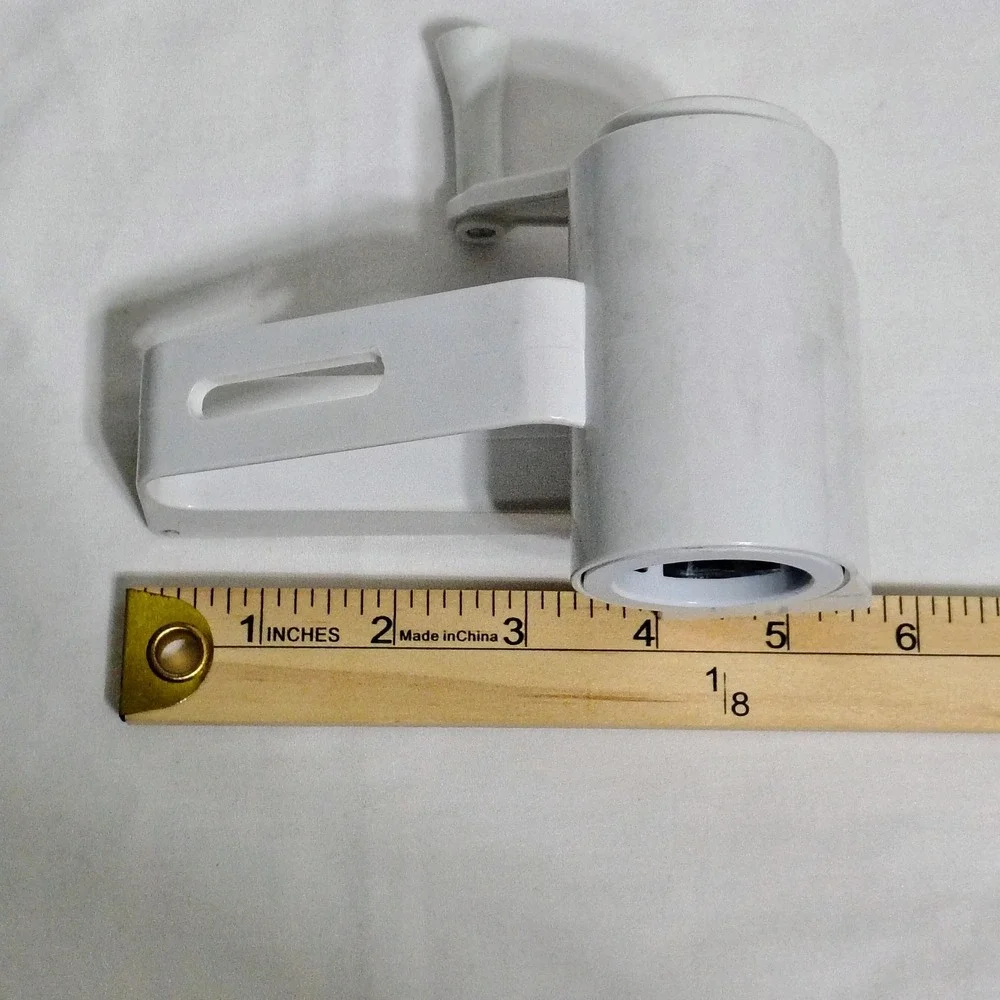 White Rotary Grater Manual Cheese Shredder‎ Kitchen Tool with Crank Handle